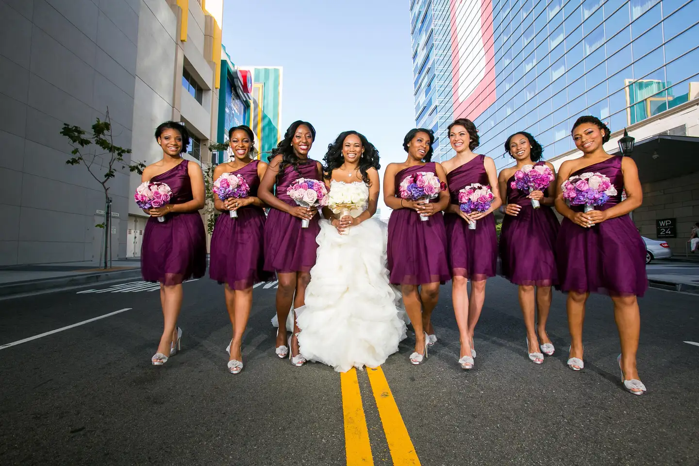 Short Bridesmaid Dresses for Warm Weather Weddings